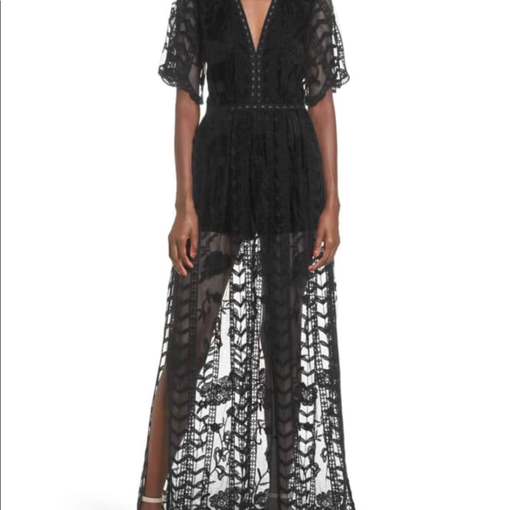 Socialite Lace Overlay Dress